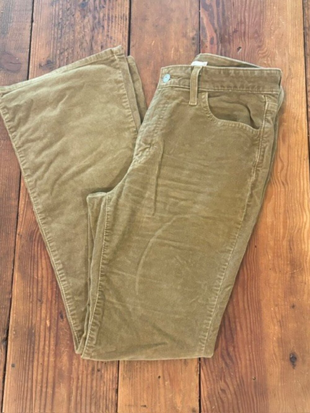 Levi's 726 High Rise Flare Corduroy Jeans-Size 29x32 - Picture 2 of 8